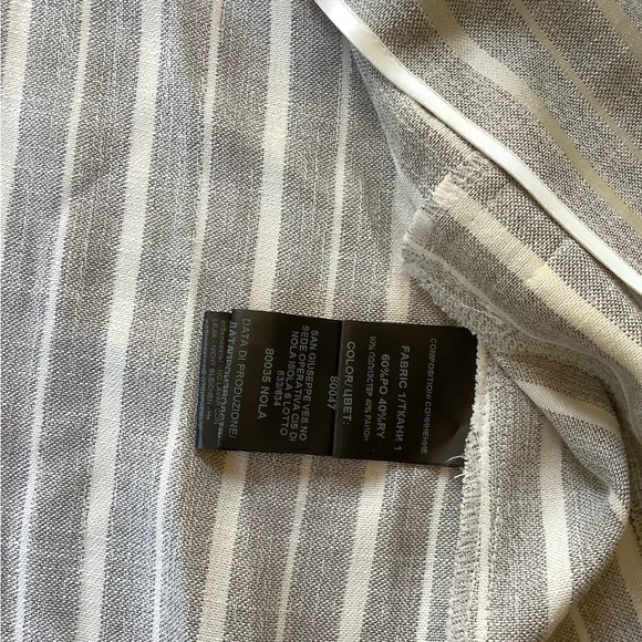 NWOT Marc Ellis Striped Blazer - Picture 6 of 9